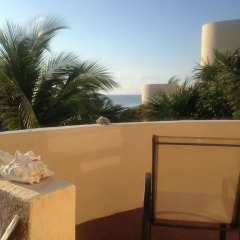 Отель Balamku Inn on the Beach балкон