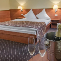 Business Hotel Vega Wrocław 3* Стандартный номер с 2 отдельными кроватями фото 2