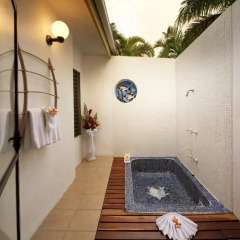 Отель Fiji Hideaway Resort and Spa 3* Бунгало с различными типами кроватей фото 4