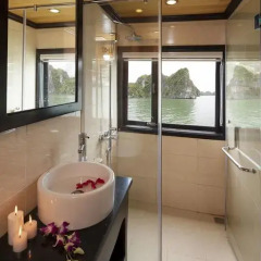 Отель Bai Tho Deluxe Junks 3* Номер Делюкс с различными типами кроватей фото 9