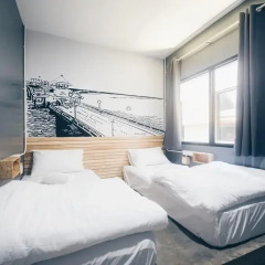 Bed Hostel Номер Делюкс двуспальная кровать фото 3