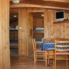 Отель Skysstasjonen Cottages Коттедж с различными типами кроватей фото 11
