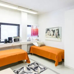 Отель Forenom Hostel Vantaa Airport Финляндия, Вантаа - 5 отзывов об отеле, цены и фото номеров - забронировать отель Forenom Hostel Vantaa Airport онлайн комната для гостей фото 4