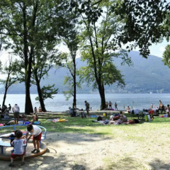 Отель Vista di Maccagno Fantastico Макканьо спортивное сооружение