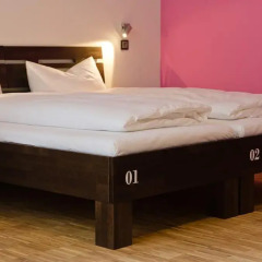 Five Elements Hostel Leipzig Стандартный номер с различными типами кроватей фото 5