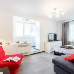 Апартаменты Daily Room Apartment комната для гостей фото 5