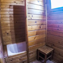 Отель Bungalows Rafting Benamejí Бунгало с различными типами кроватей фото 21