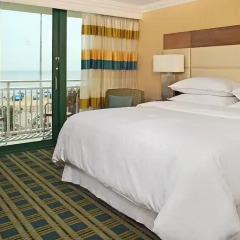 Sheraton Virginia Beach Oceanfront Hotel 3* Стандартный номер с различными типами кроватей фото 5