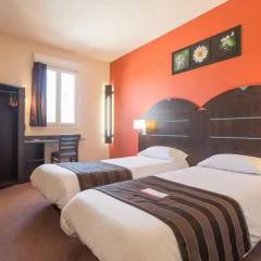 Отель Hôtel Akena City Agen Castelculier 3* Стандартный номер с 2 отдельными кроватями фото 2