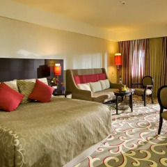 Отель Cornelia Diamond Golf Resort & SPA - All Inclusive 5* Стандартный семейный номер с двуспальной кроватью фото 6