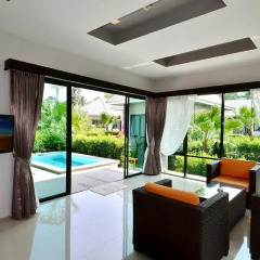 Отель Chaweng Noi Pool Villa 3* Вилла Делюкс с различными типами кроватей фото 9