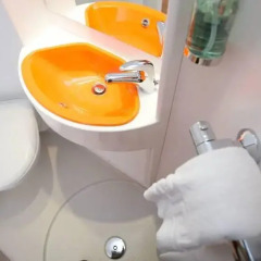 Отель easyHotel Glasgow 3* Стандартный номер с различными типами кроватей фото 5