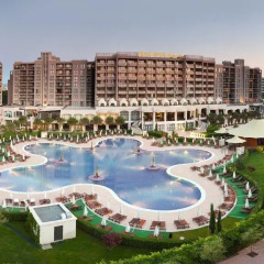 Отель Royal Beach Apartment Болгария, Солнечный берег - отзывы, цены и фото номеров - забронировать отель Royal Beach Apartment онлайн бассейн фото 2