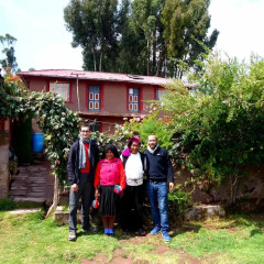 Отель Taquile Familia Celso Стандартный номер с различными типами кроватей фото 3