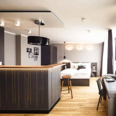 Отель BOLD Hotel München Zentrum Германия, Мюнхен - 10 отзывов об отеле, цены и фото номеров - забронировать отель BOLD Hotel München Zentrum онлайн интерьер отеля