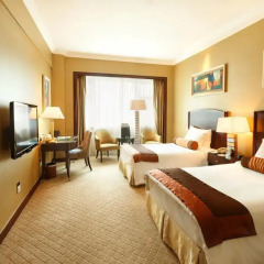 Guangzhou Grand International Hotel 4* Стандартный номер с 2 отдельными кроватями фото 3