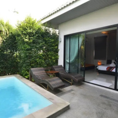 Отель Chaweng Noi Pool Villa 3* Вилла Делюкс с различными типами кроватей фото 3