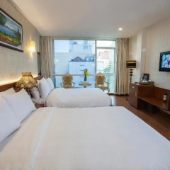 Golden Star Hotel - 60 Le Thanh Ton 2* Люкс с различными типами кроватей фото 10