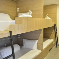 Rezt Bangkok - Hostel Кровать в общем номере фото 19