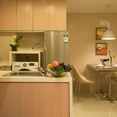 Отель Citadines Xingqing Palace Xi'an 4* Улучшенные апартаменты с различными типами кроватей фото 3
