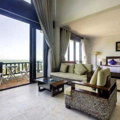 Отель Lotus Muine Resort & Spa 4* Бунгало с различными типами кроватей фото 9