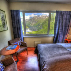 Отель Hotell Utsikten Geiranger - by Classic Norway 2* Стандартный номер с двуспальной кроватью фото 3