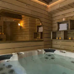 Отель Le Patio & Spa Сомюр сауна