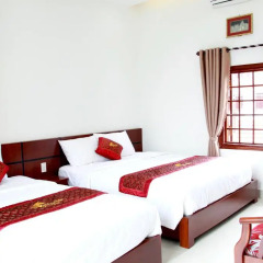 Отель Hoi An Golden Horse Villa 2* Стандартный номер с различными типами кроватей фото 6