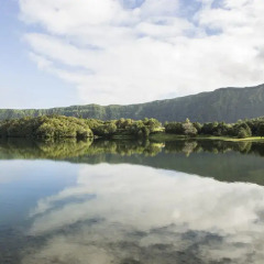 Отель Sete Cidades Lake Lodge Понта-Делгада приотельная территория фото 2