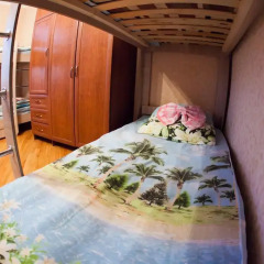 Like Hostel Коломна Кровать в общем номере с двухъярусной кроватью фото 10