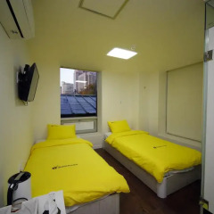 Отель 24 Guesthouse Seoul City Hall 2* Номер Делюкс с 2 отдельными кроватями фото 2