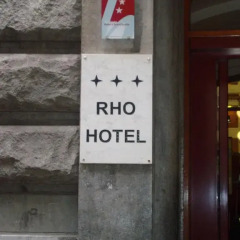 Rho Hotel 3* Стандартный номер с различными типами кроватей фото 4