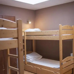 Hostel Flamingo Кровать в общем номере с двухъярусной кроватью фото 16