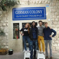 Отель German Colony Guest House Кровать в женском общем номере фото 2