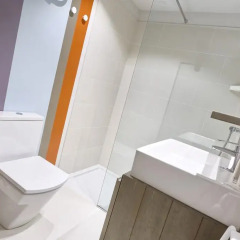 Отель Apartaments Terraza - 1935 Испания, Курорт Росес - отзывы, цены и фото номеров - забронировать отель Apartaments Terraza - 1935 онлайн ванная