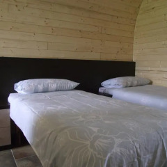 Отель Lake Shkodra Resort 3* Шале с различными типами кроватей фото 10