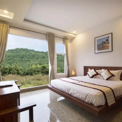 Phu Quoc Blue Hotel 2* Стандартный номер с двуспальной кроватью фото 7