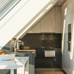 Отель Penthouse Stephansplatz Люкс с различными типами кроватей фото 39