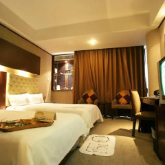 Suzhou Scholars Hotel New District 4* Номер Делюкс с различными типами кроватей фото 2