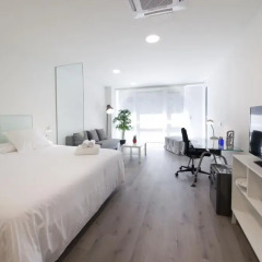Отель Pension T5 Donostia Suites Улучшенный номер с различными типами кроватей фото 8