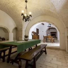 Отель Masseria Mazzalorsa Альберобелло питание