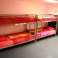 Duo Housing Hostel Кровать в общем номере с двухъярусной кроватью фото 10