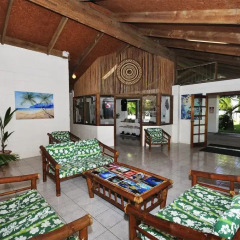 Отель Kosrae Nautilus Resort Федеративные Штаты Микронезии, Косраэ - отзывы, цены и фото номеров - забронировать отель Kosrae Nautilus Resort онлайн интерьер отеля