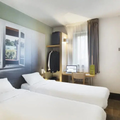 Отель B&B Hôtel LYON St Bonnet Mi-Plaine 2* Стандартный номер с 2 отдельными кроватями фото 3