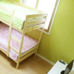 Отель Patio 59 Hongdae Guesthouse 2* Стандартный номер с двухъярусной кроватью фото 4