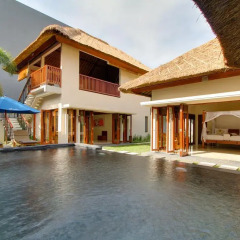 Отель Bali baliku Private Pool Villas 4* Вилла с различными типами кроватей фото 9