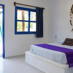 Отель Casa Blatha Holbox 3* Стандартный номер с различными типами кроватей фото 7