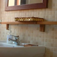 Отель Milleglicini Casa Vacanze Сполето ванная