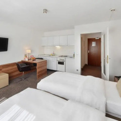 Vi Vadi Hotel downtown munich 3* Стандартный номер 2 отдельными кровати фото 4