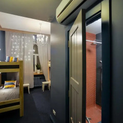 Hotel & Hostel Vstrechi na Arbate Номер с общей ванной комнатой с различными типами кроватей (общая ванная комната) фото 2